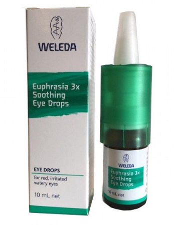Weleda Euphrasia 3x Soothing Eye Drops 10ml